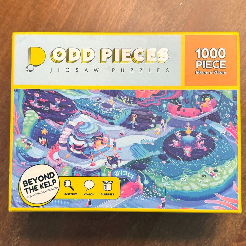 Odd Pieces Mystery Puzzle - Beyond the Kelp - 1000 Piece Puzzle